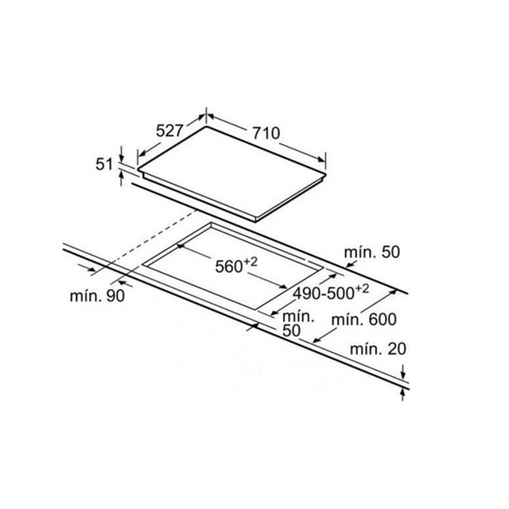 Bếp từ Bosch 2, 3 vùng nấu  PID775DC1E, PID675DC1E,  PPI82560MS -  Serie 8