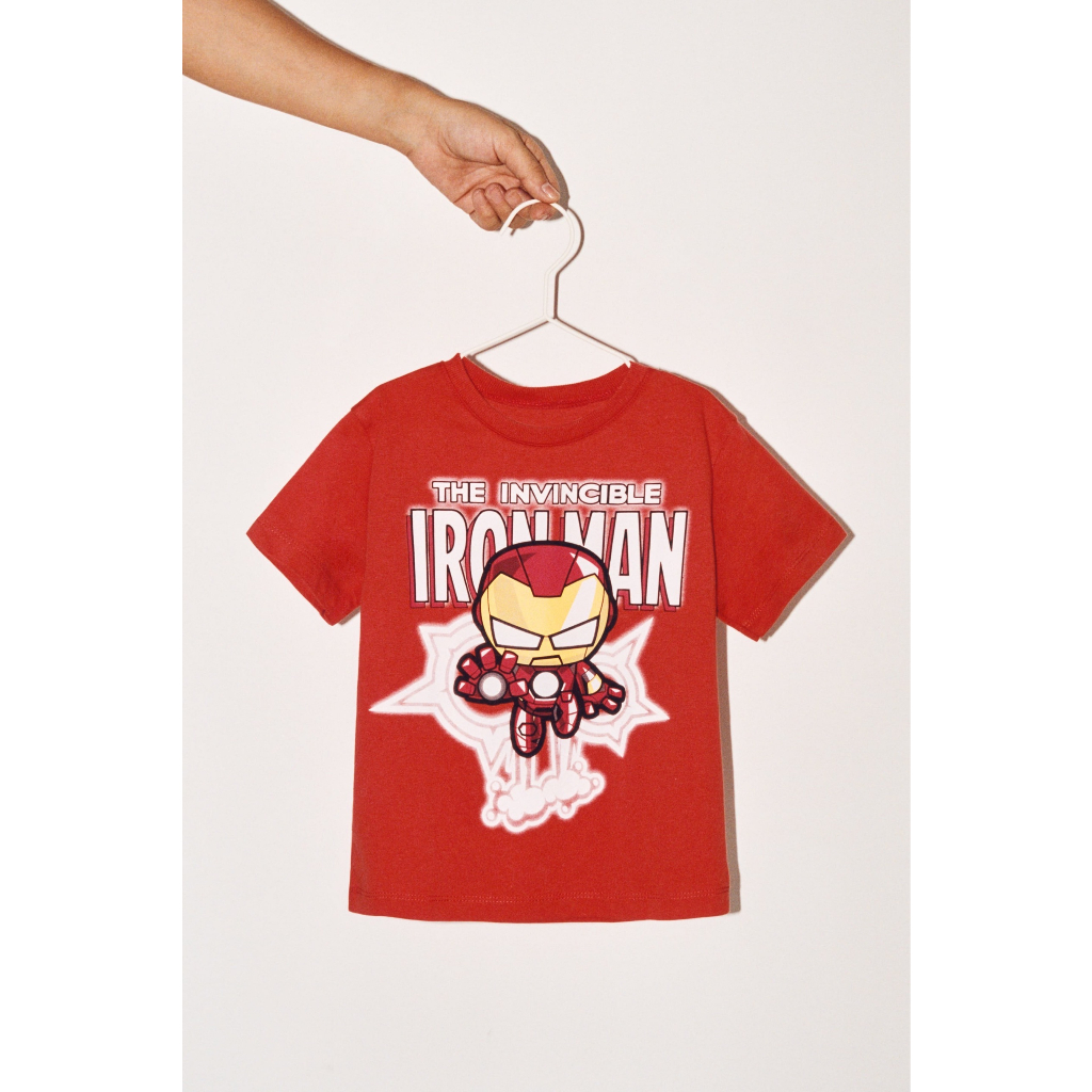 Áo thun cho bé hình siêu nhân Ironman, áo siêu nhân cho bé trai,TP KIDS,[M452]