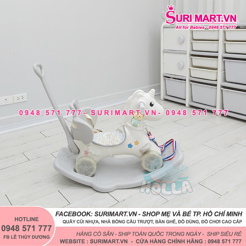 Ngựa bập bênh Holla, Ngựa bập bênh cho bé đa chức năng