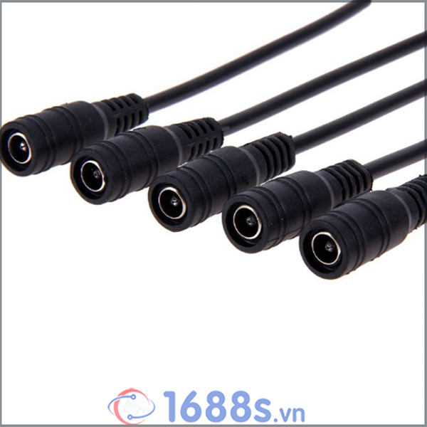 Dây nguồn, jack nguồn, đầu nối DC 12V - 5.5*2.1mm  - 1688s.vn