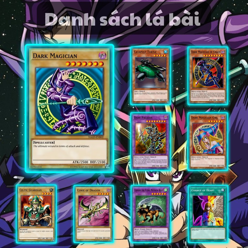 Bài in Yugioh Tiếng Việt - Bộ bài Yugi