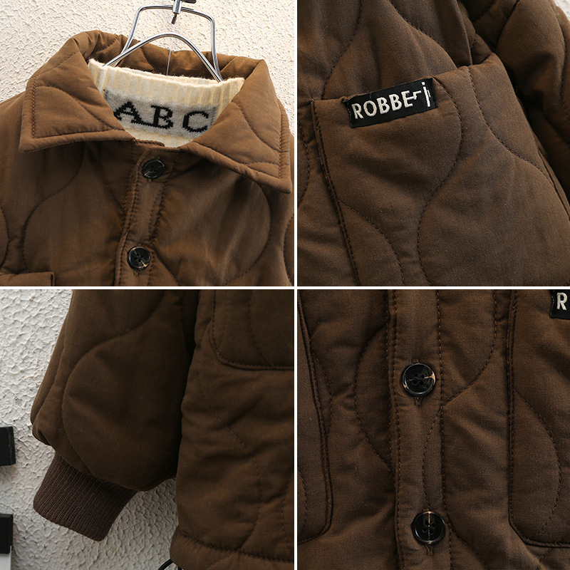 Áo khoác lót nỉ ấm cho bé