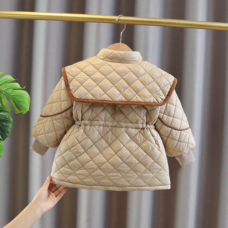 Áo khoác lótt lông cho bé gái, xinh xẮN