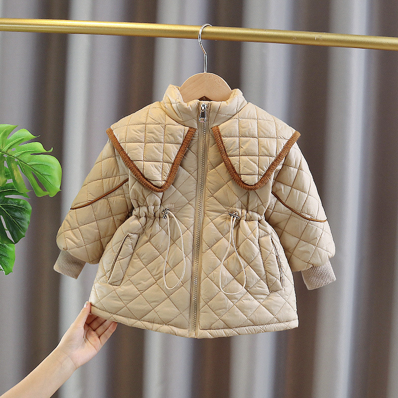 Áo khoác lótt lông cho bé gái, xinh xẮN