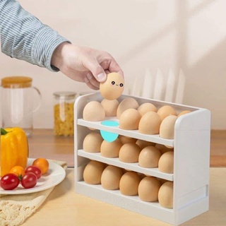 Khay Đựng Trứng 3 Tầng - Tiện Lợi - Dễ Dùng-GTH MART