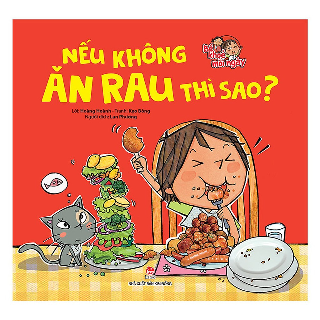 Sách - Combo Bé Khỏe Mỗi Ngày - Nếu không ăn rau thì sao/ Nếu không cắt tóc thì sao/ Nếu nhịn tiểu thì sao (6 Cuốn)