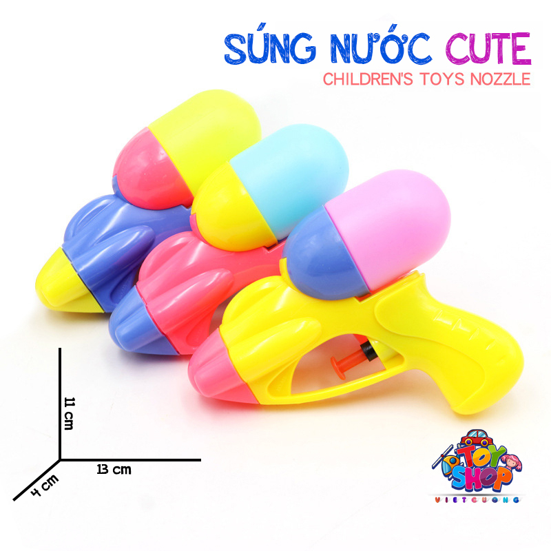 Đồ chơi súng nước siêu ngầu cho bé vui chơi khắp mọi nơi