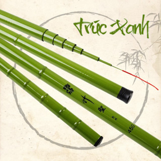  Cần câu tay trúc xanh 3h chất liệu Cacbon Cao Cấp GIÁ SIÊU RẺ 