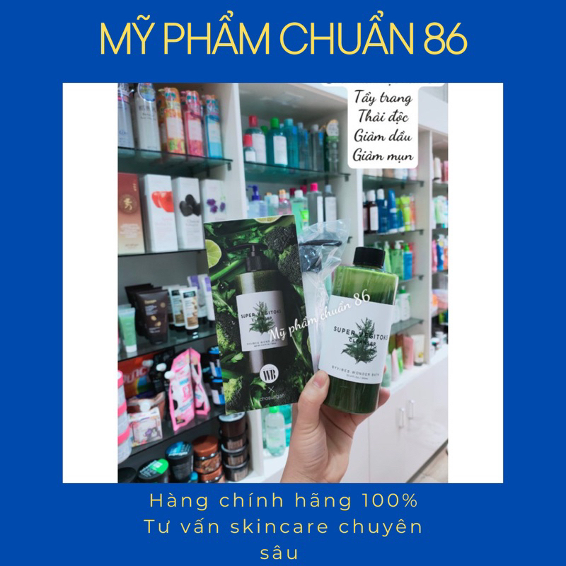 Sữa rửa mặt thải độc rau củ Super Vegitoks