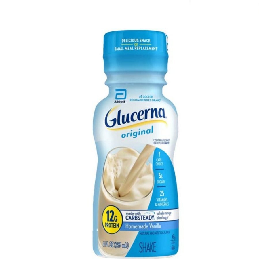 Sữa nước Glucerna Original 237ml nội địa Mỹ dành cho người bệnh tiểu đ