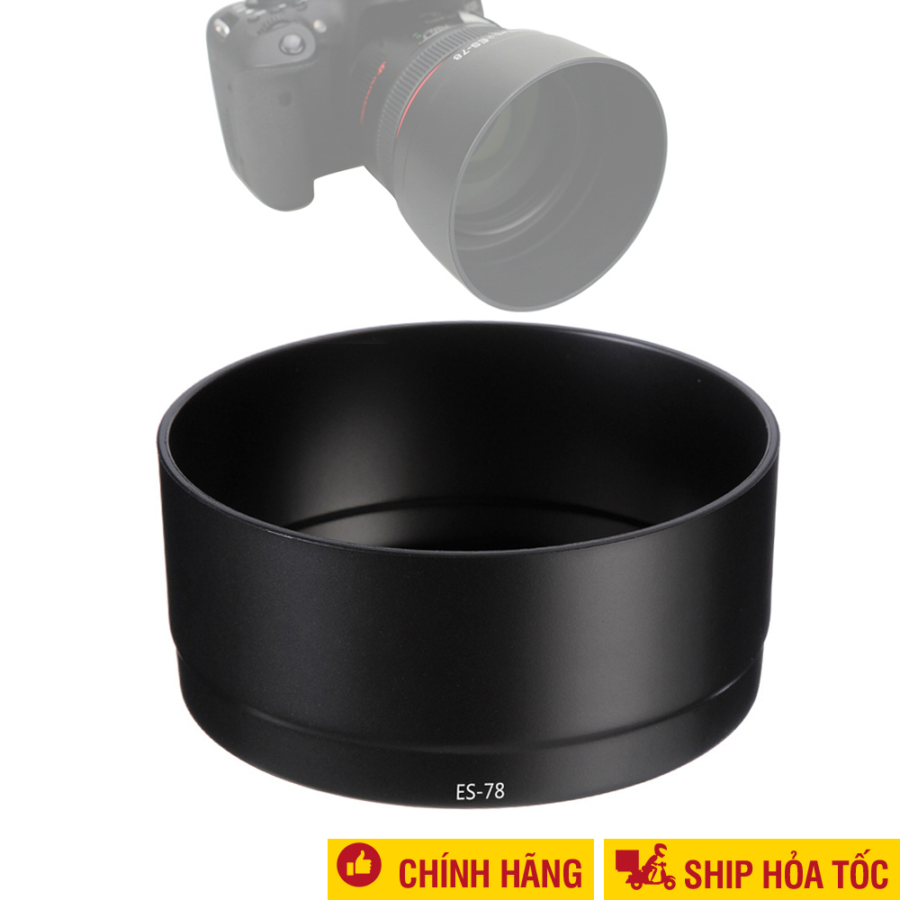 Lens hood Canon ES-78 cho Ống kính Canon EF 50mm f/1.2L USM Loa che nắng ES 78