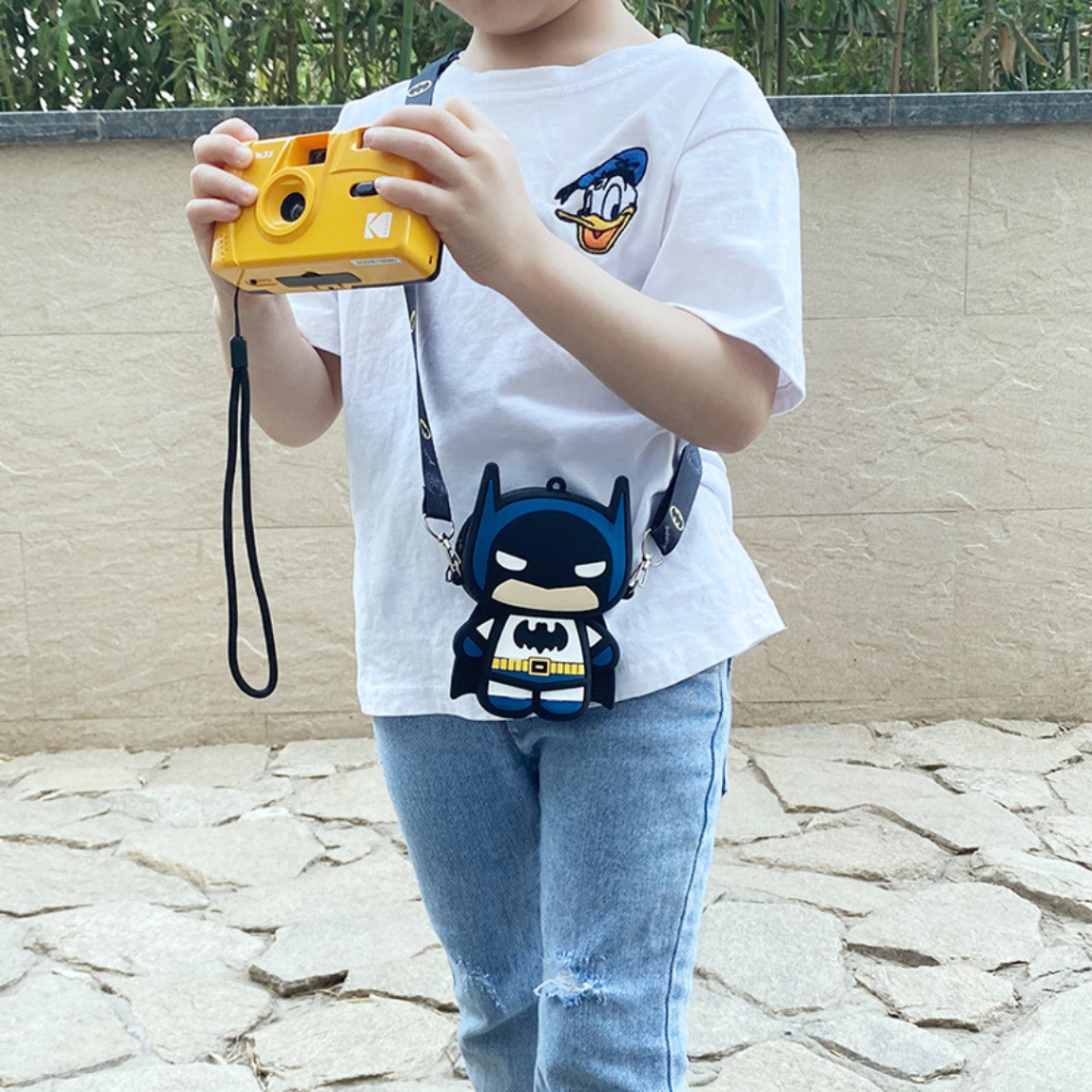 Túi POP IT silicon trẻ em, túi đeo chéo cho bé trai hình người nhện, sắt, siêu nhân anh hùng - TÚI POP IT SIÊU NHÂN