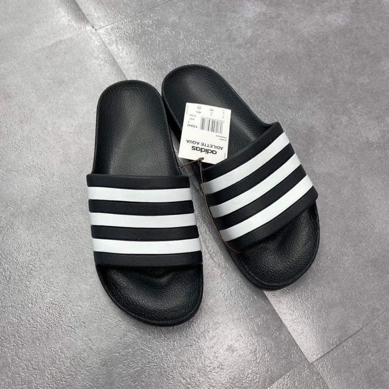 Dép adidas nam đúc adilette aqua nguyên khối EVA siêu nhẹ