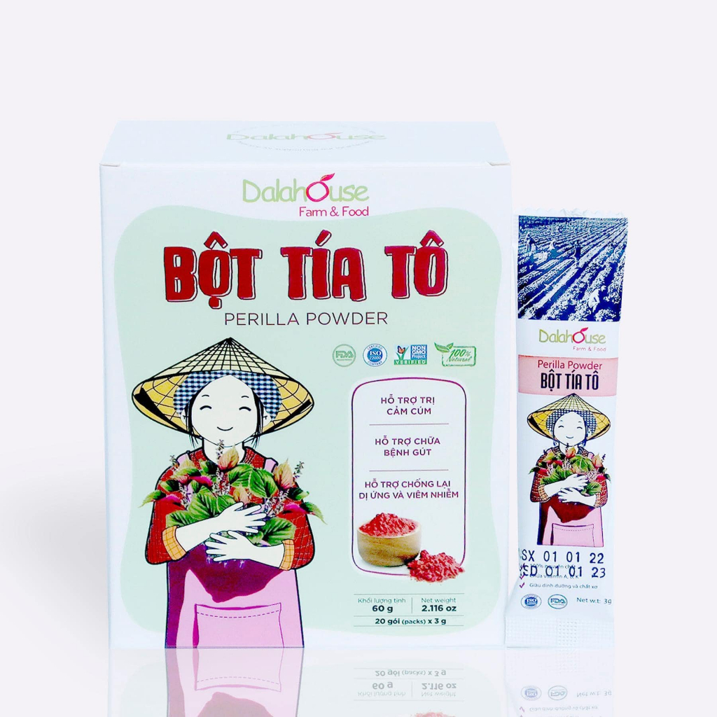 BỘT RAU SẤY LẠNH  -  20 GÓI 3G