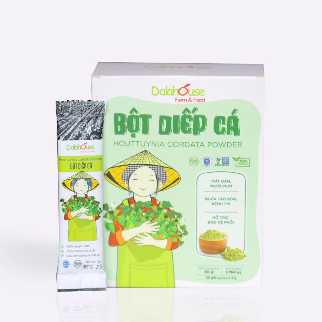 BỘT RAU SẤY LẠNH  -  20 GÓI 3G