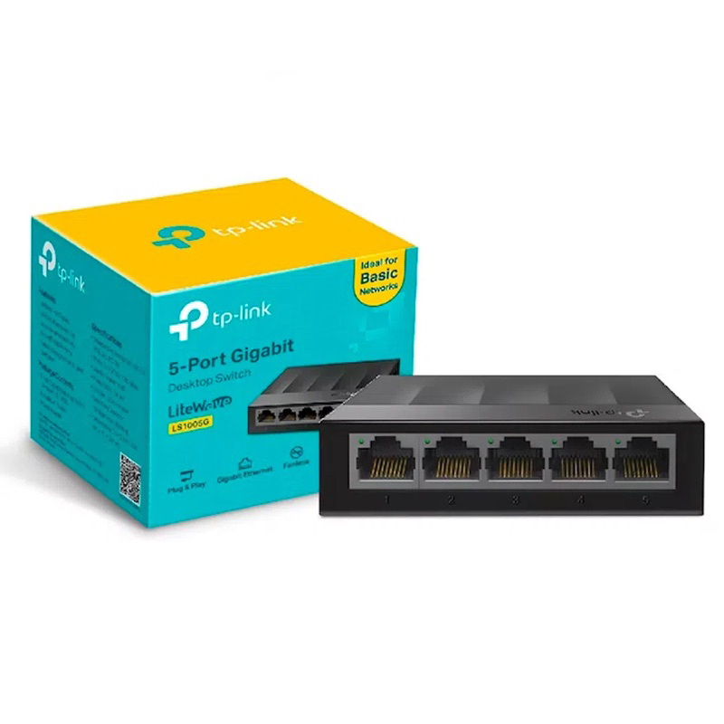Thiết bị mạng/Switch TP-Link LS1005G 5-Port 10/100/1000Mbps