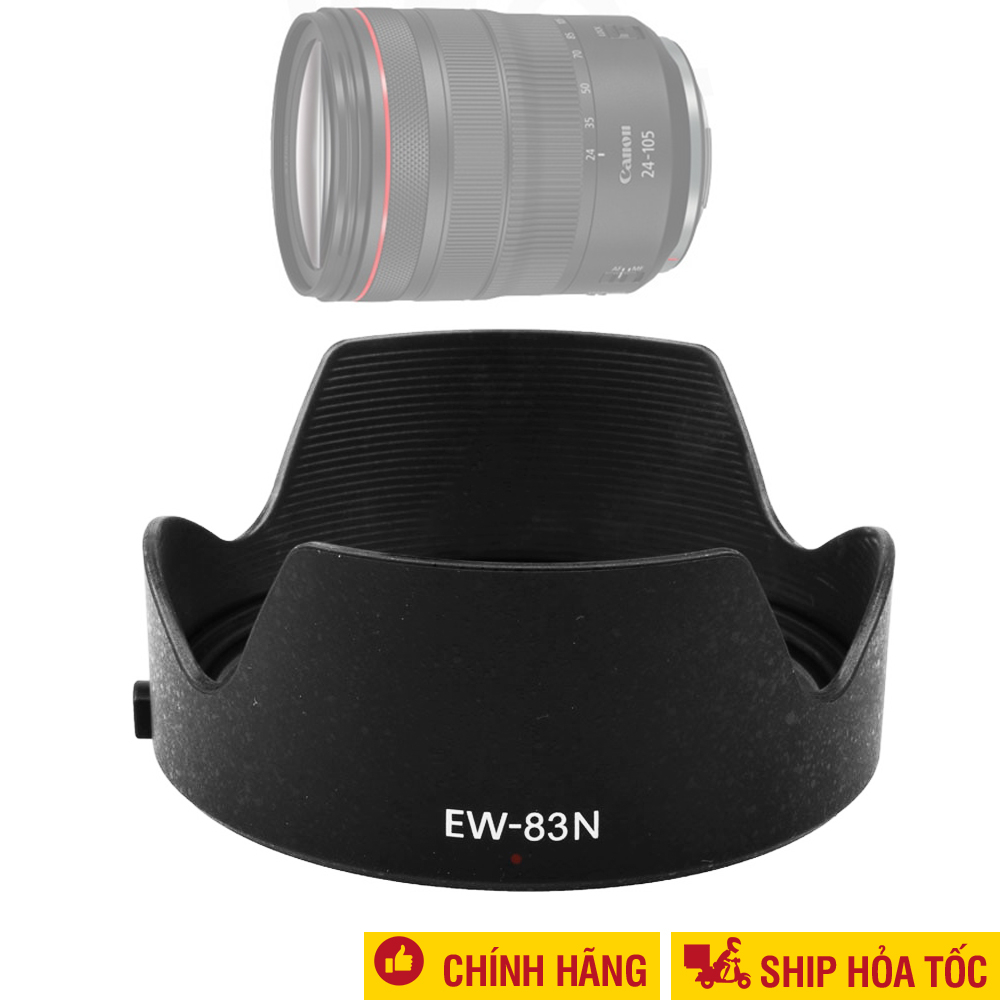 Lens hood Canon EW-83N cho Ống kính Canon RF 24-105mm F4L IS USM Loa che nắng EW 83N