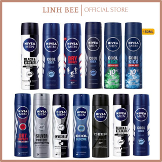 Xịt khử mùi nam Nivea men 150ml - Sịt khử mùi nam