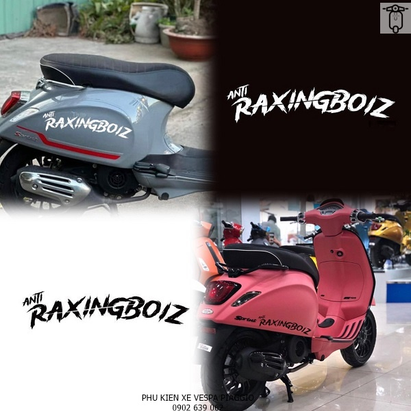 Tem Decal Anti RaxingBoiz Cho Các Dòng Xe Máy
