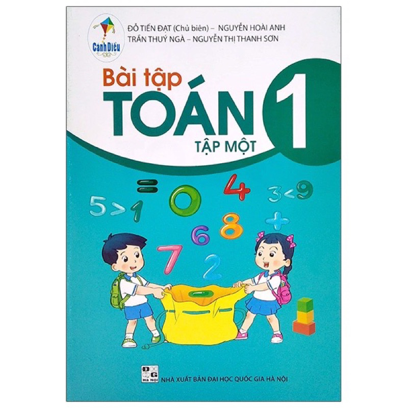 Sách -Bài tập Toán lớp 1 tập 1 + tập 2