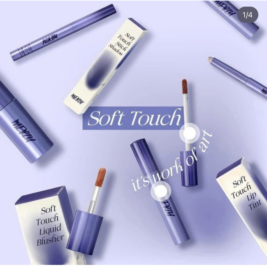 Merzy vỏ tím son kem siêu lì,mịn môi Hàn Quốc