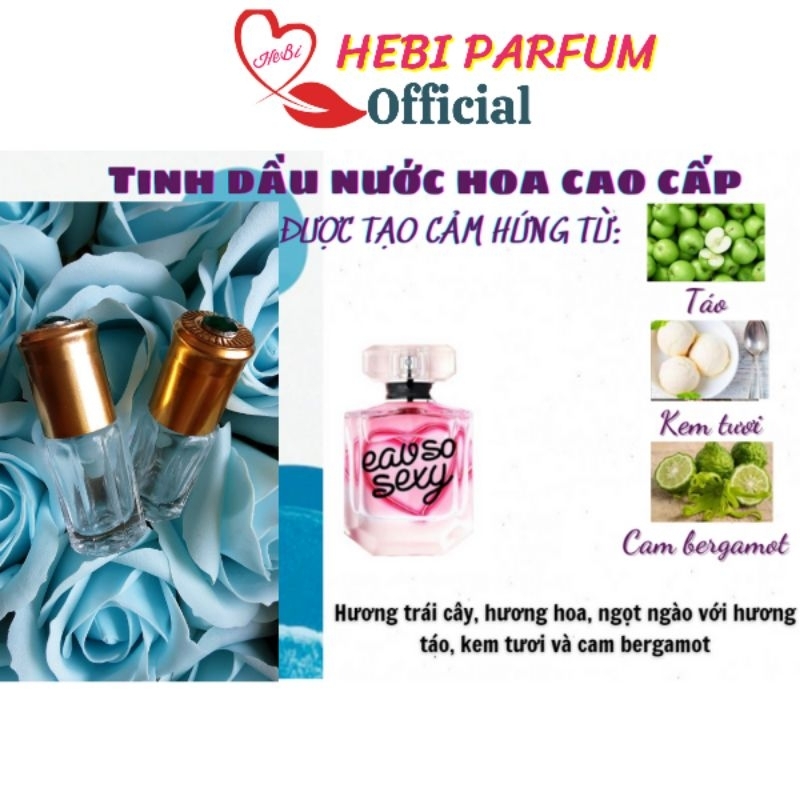Tinh dầu nước hoa Pháp dạng lăn mini 3ml, 36 mẫu thử cao cấp