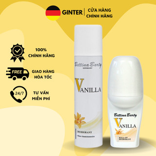 Lăn & xịt khử mùi Vanilla Đức 50ml hương vani, lăn nách hương thơm nước hoa