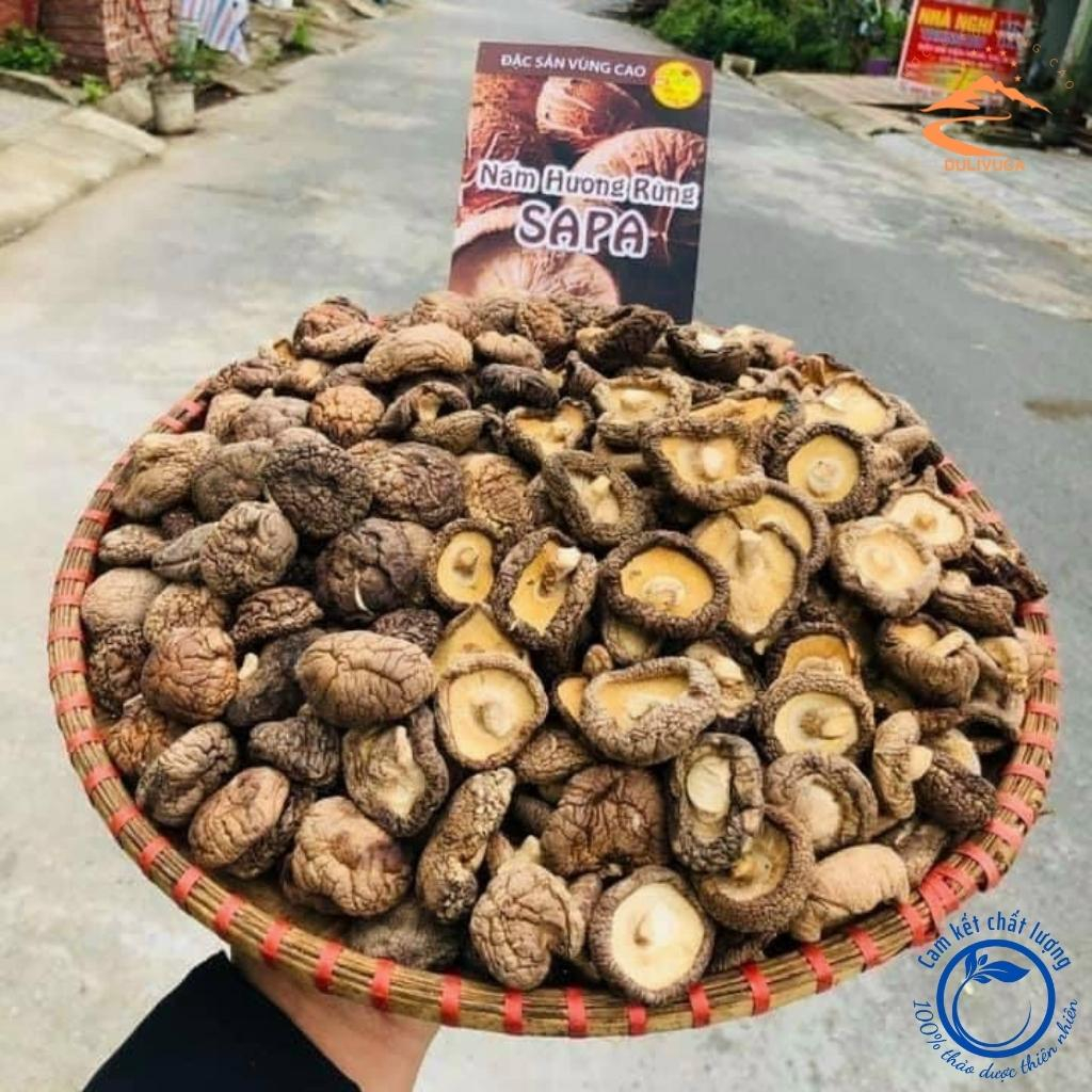 Nấm đông cô khô Sa Pa, nấm cúc loại 1 1kg thượng hạng. Đặc sản nấm đông cô, nấm hương rừng Tây Bắc x