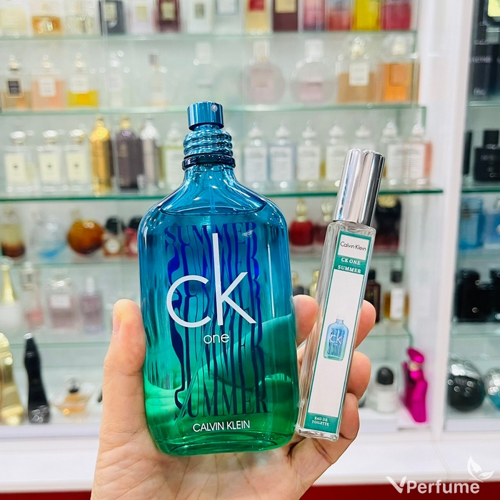 10ml Nước Hoa Unisex Calvin Klein Ck One Summer EDT 2021 - Hương thủy sinh cam chanh tươi mát