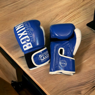 Găng tay Boxing Saigon Inspire - Blue - 14oz