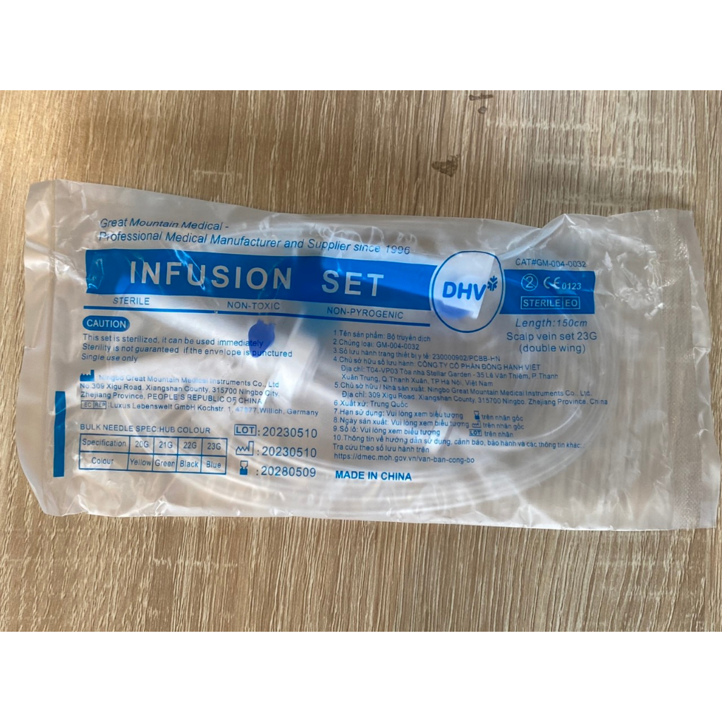 Dây truyền dịch 2 cánh