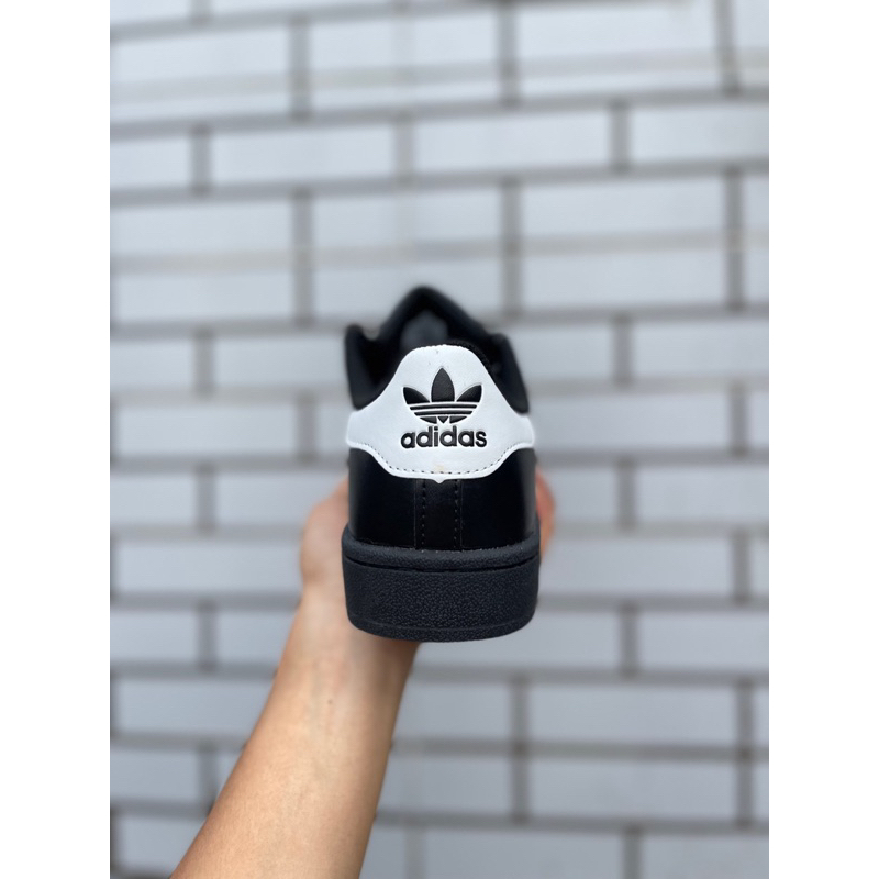 Giày thể thao Supper.star đen da