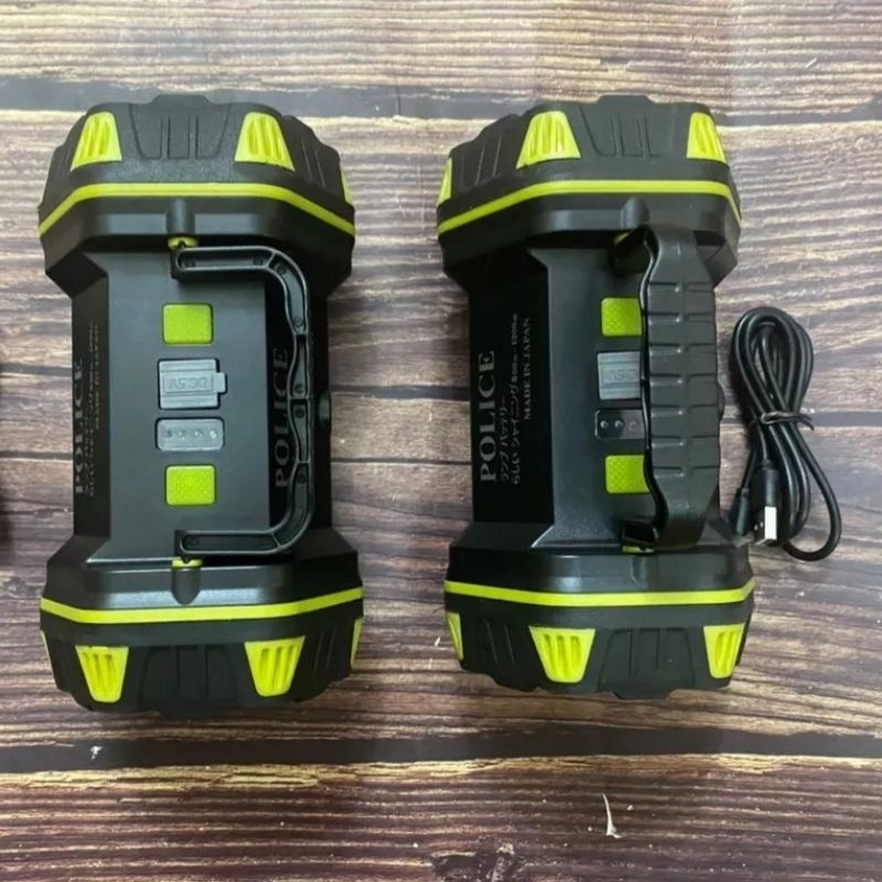 Đèn Pin POLICE  Sáng 2 Đầu Và 1 Pha Bên Cạnh HC-262
