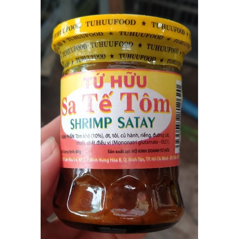 Sa Tế Tôm Tứ Hữu 1 thùng 72 lọ