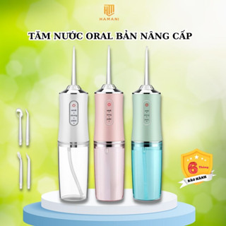 Tăm Nước Vệ Sinh Răng Miệng HAMANI Máy Xịt Răng 3 Chế Độ Phun Rửa Sạch Răng - Bảo Hành 6 Tháng