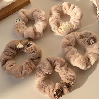 🥟ice🥟Dây Buộc Tóc Acrylic Hình Chú Chó Dễ Thương Cho Nữ