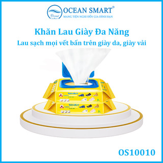 Vệ sinh giày, giấy lau giày, khăn lau giày đa năng - os10010