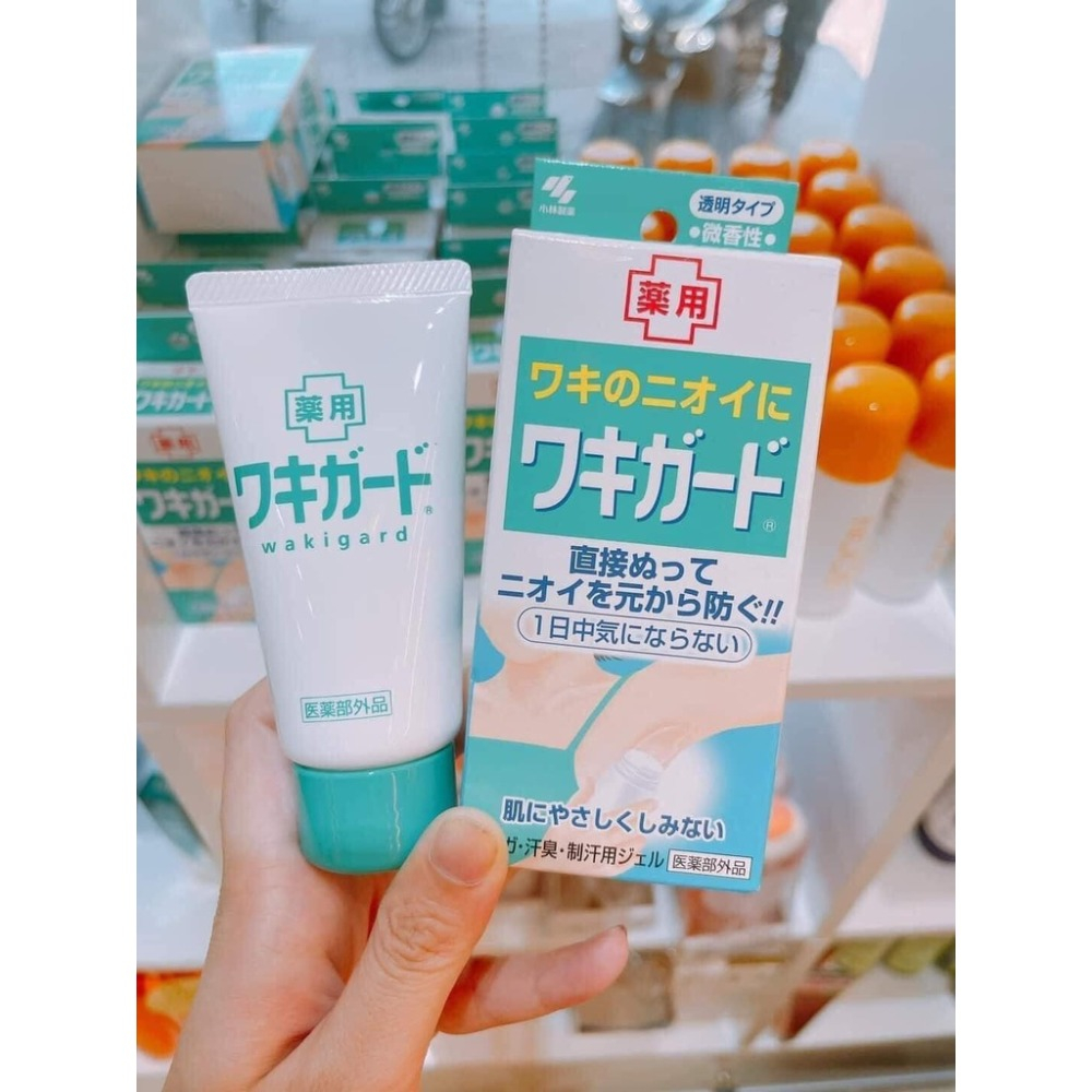 Gel khử mùi hôi nách Kobayashi Nhật Bản loại bỏ hôi nách lâu năm, dưỡng trắng da không gây ố vàng áo