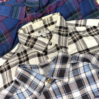 Áo 2hand Flannel-Caro BIGSIZE Áo flannel 2hand - Sơ mi nam - Flannel bigsize -Sơ mi secondhand uni