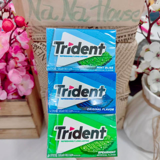 Kẹo gum Trident (14 viên - Sugarfree)
