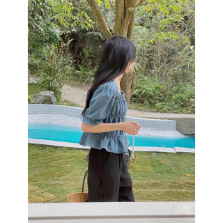 áo denim chun bèo