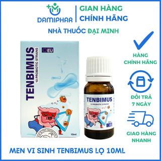 Men vi sinh tenbimus lọ 10ml – bổ sung 10 chủng lợi khuẩn