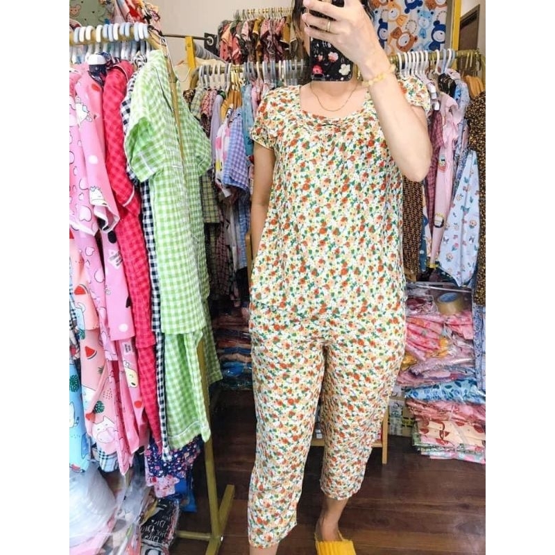 Bộ Lụa Mango 9 Tấc Size M<52kg