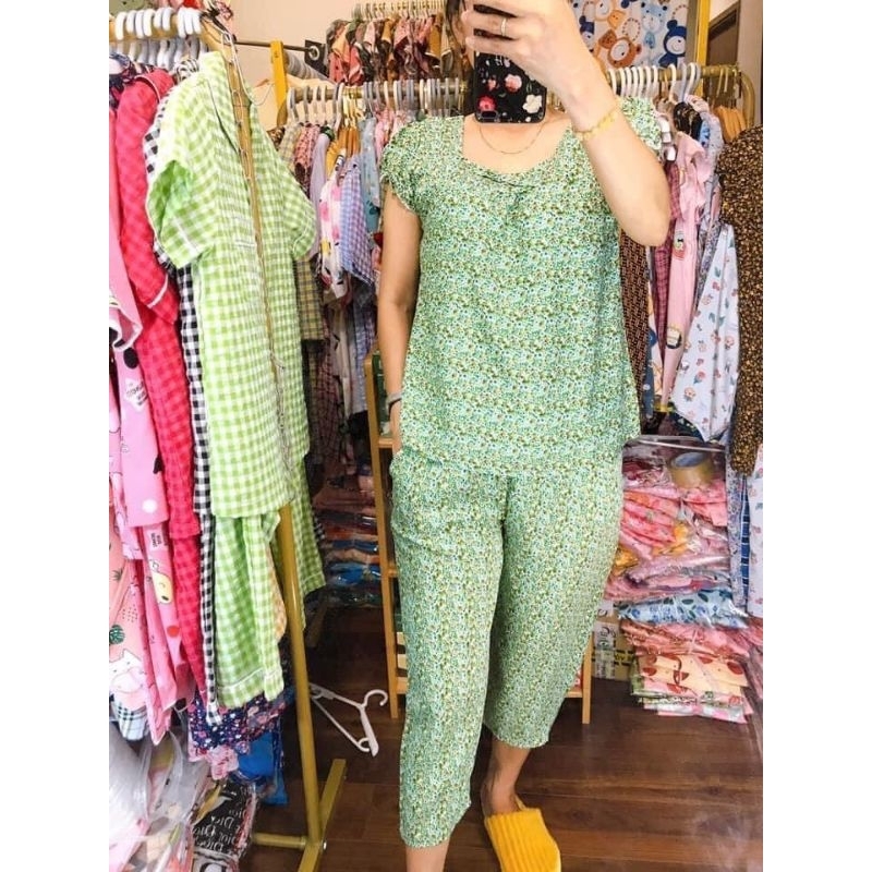 Bộ Lụa Mango 9 Tấc Size M<52kg