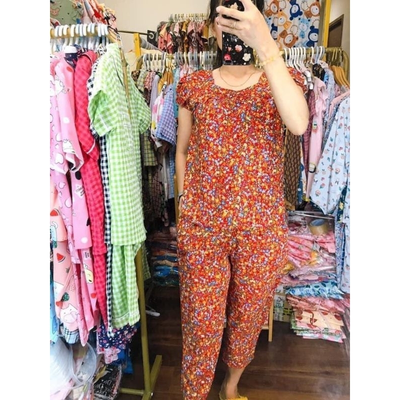 Bộ Lụa Mango 9 Tấc Size M<52kg