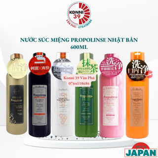 Nước súc miệng Propolinse 600ml Nhật Bản xúc miệng trắng răng Nhật