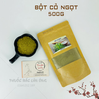 Bột cỏ ngọt sấy lạnh nguyên chất 500g - Thuốc Bắc Lãn Ông