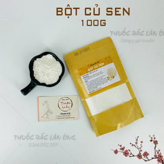 Bột củ sen nguyên chất 100g