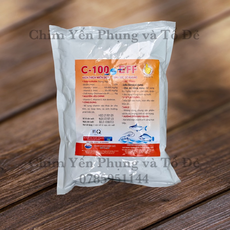 C 100 - EFF Kích thích hệ miễn dịch, tăng cường sức đề kháng cho cá.