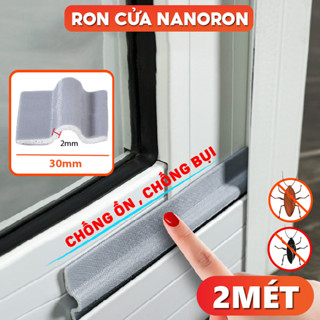 Ron dán cửa sổ chặn khe hở NANORON Thanh nẹp cửa ngăn côn trùng chống bụi bẩn cách âm